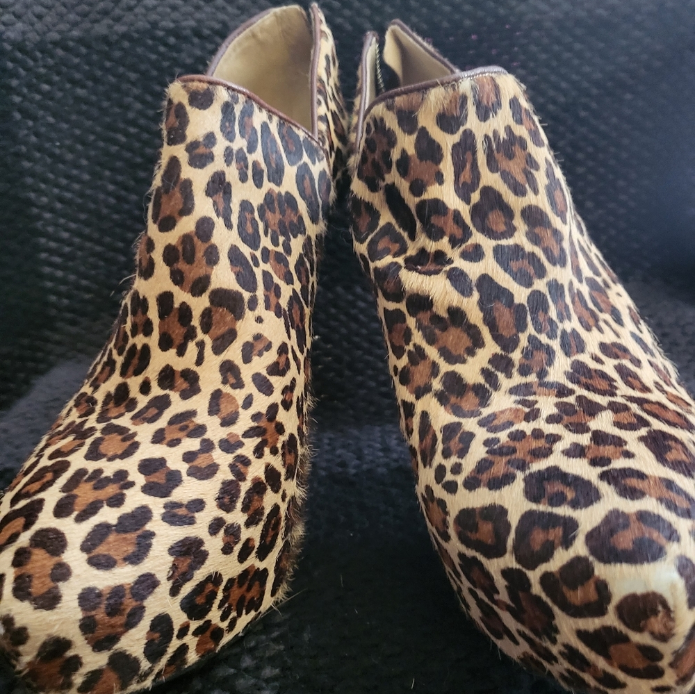 Leopard Booties